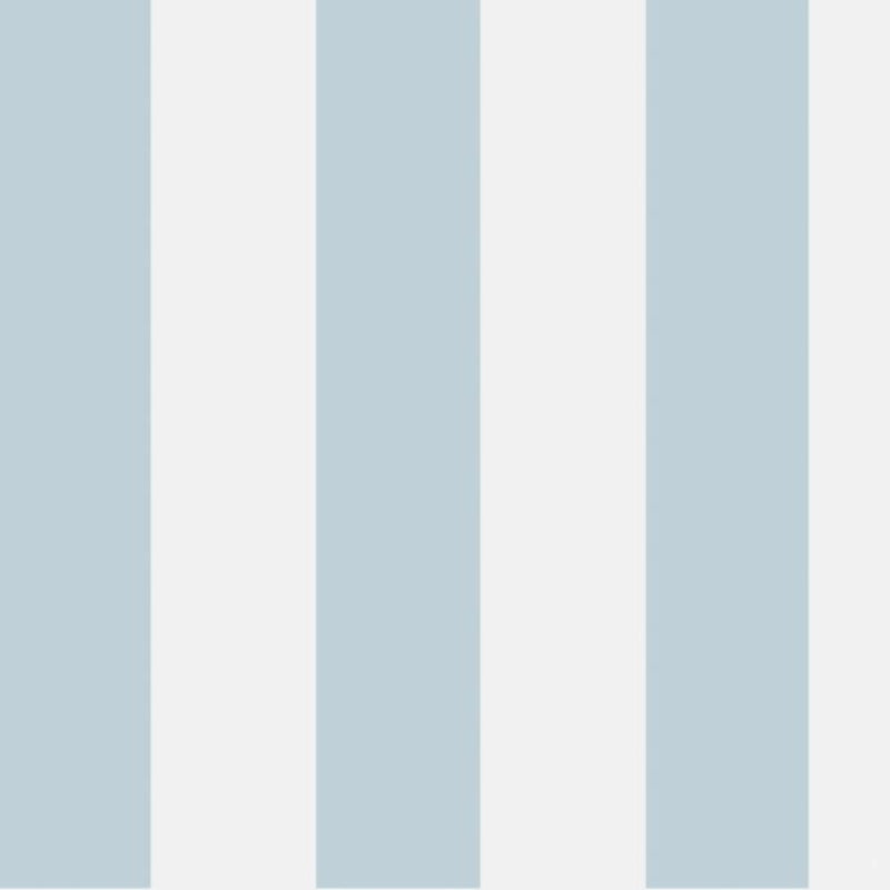 Glastonbury Stripe Wallpaper - Pale Cerulean - 96/4022