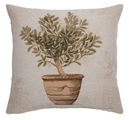 Olive Tree Regular Cushion with Feather Filler 