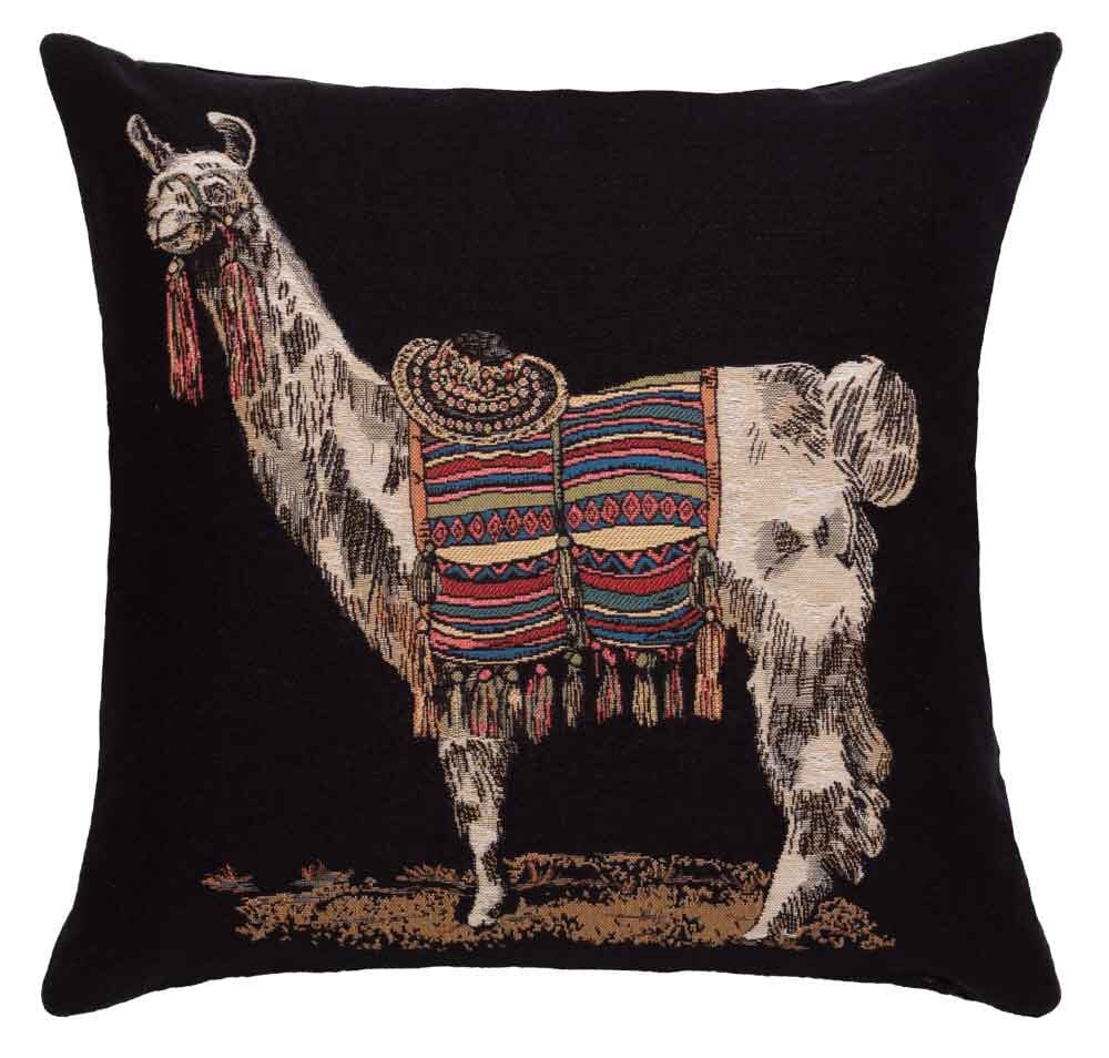 Lima Llama Regular Cushion with Feather Filler 