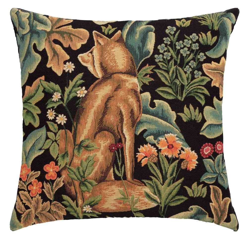 Forest Fox Regular Cushion with Feather Filler 