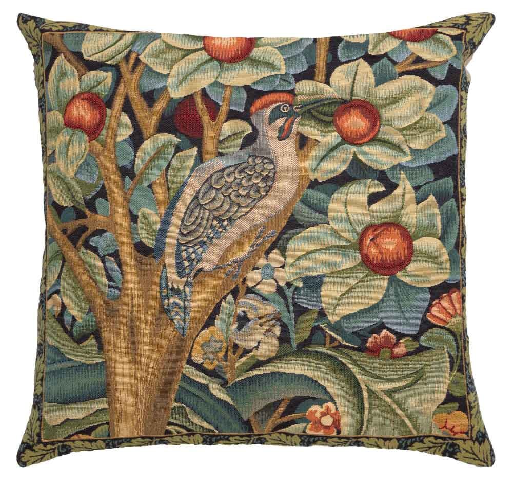 Woodpecker Left Regular Cushion with Feather Filler 