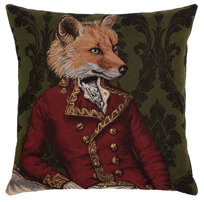 Sir Francis Fox Regular Cushion with Feather Filler 