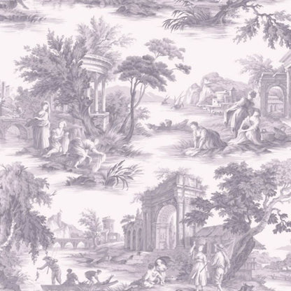 Villandry Wallpaper - Pale Violet on Dove - 99/1002