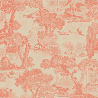 Versailles Wallpaper - Coral on Stone - 99/15060