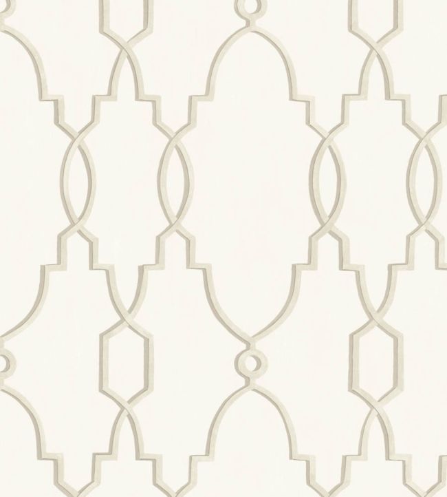 Parterre Wallpaper - Stone on White - 99/2009
