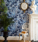 Tivoli Wallpaper - Hyacinth Blue on Midnight - 99/7032