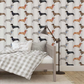 Dachshund Wallpaper - Natural - The Graduate Collection