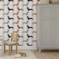 Dachshund Wallpaper - Natural - The Graduate Collection