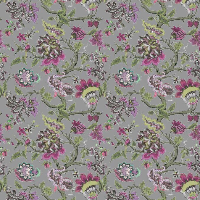 Adhira Violet Fabric