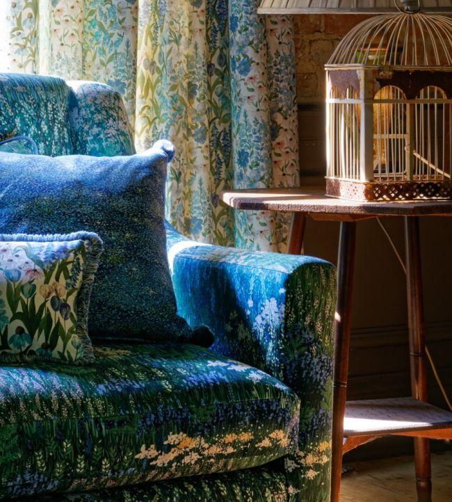Heathland Room Fabric - Green