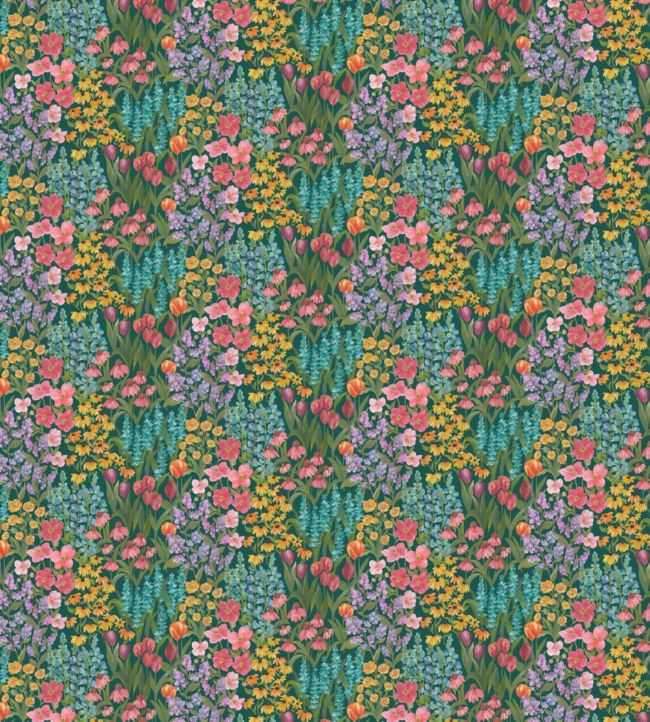 Midsummer Meadow Fabric - Green