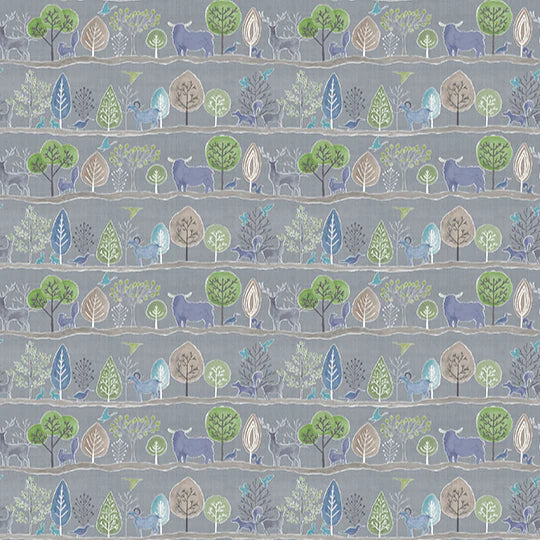 Ariundle Cornflower Fabric