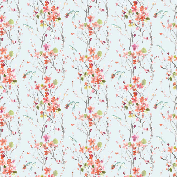 Armathwaite Coral Dove Fabric