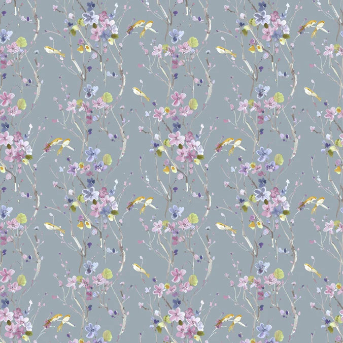Armathwaite Violet Slate Fabric