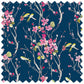 Armathwaite Blossom Navy Lomond Pima Lawn Cotton - Dress Fabric