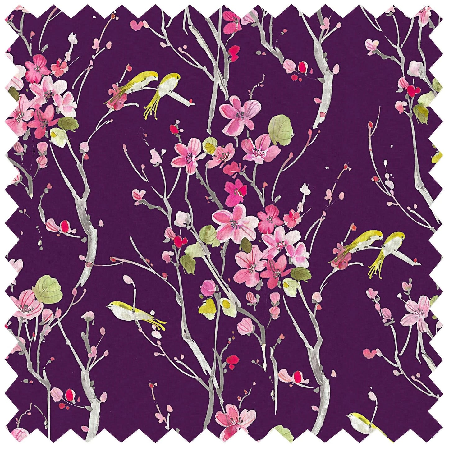 Armathwaite Blossom Plum Lomond Pima Lawn Cotton - Dress Fabric