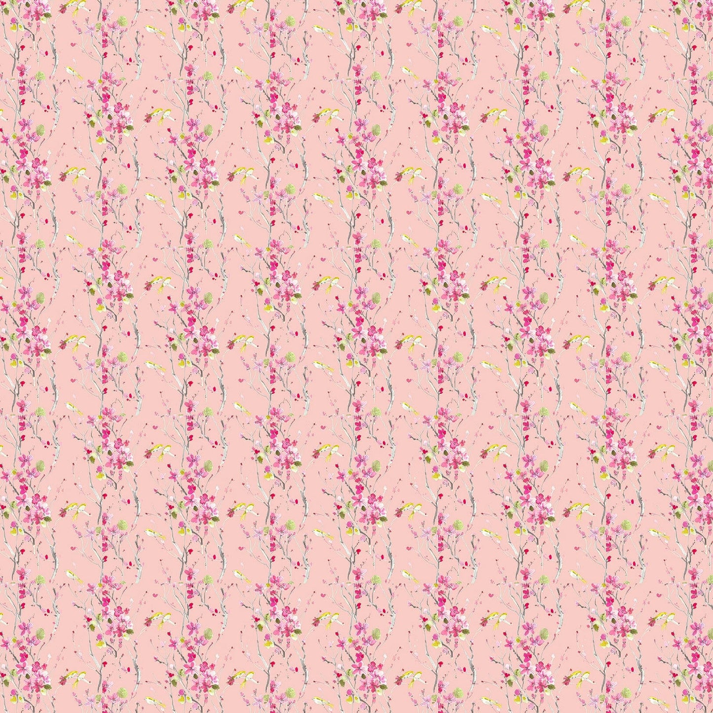 Armathwaite Blossom Primrose Lomond Pima Lawn Cotton - Dress Fabric