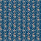 Armathwaite Peach Navy Lomond Pima Lawn Cotton - Dress Fabric