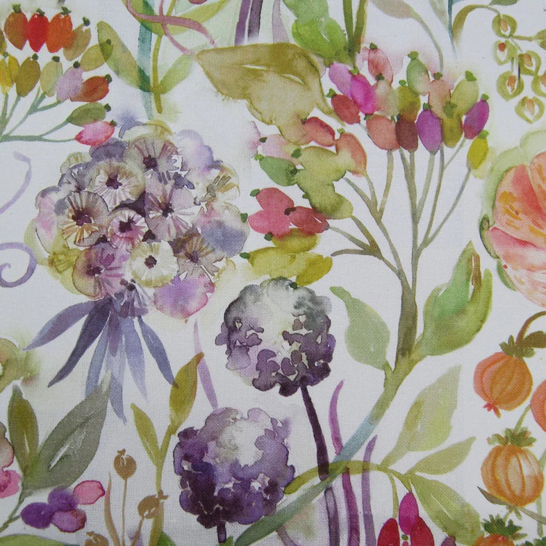 Autumn Floral Cream Fabric