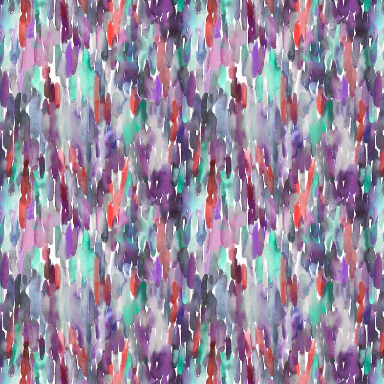 Azriel Satin Amethyst Fabric