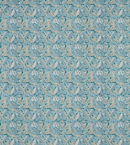 Acanthus Fabric - Denim - F1681/01 - Clarke & Clarke