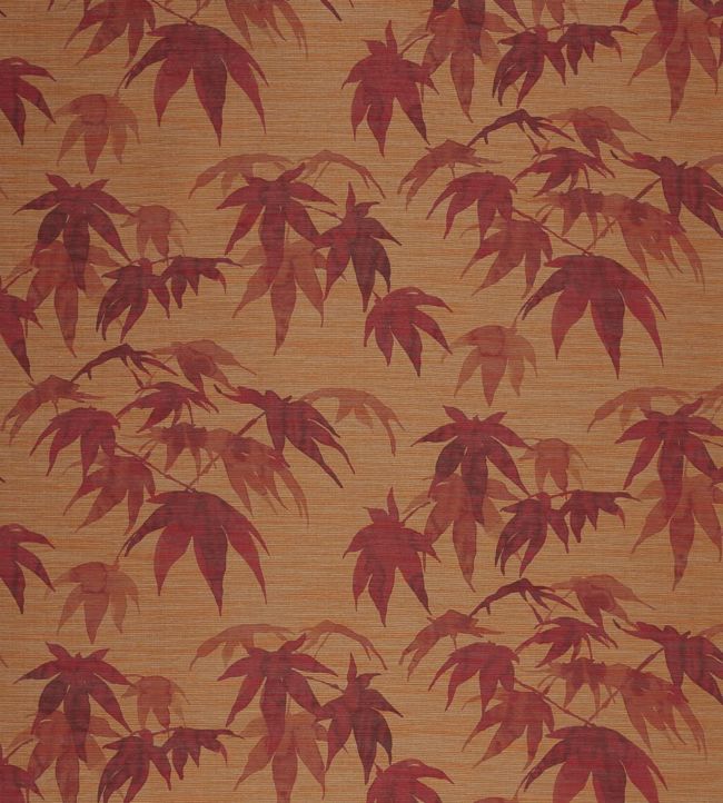 Acer Wallpaper - Red Wood - ZAKA312496 - Zoffany