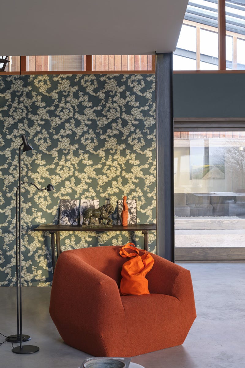 Adelaide Wallpaper - Inchyra Blue - 6305 - Farrow & Ball