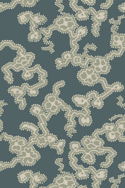 Adelaide Wallpaper - Inchyra Blue - 6305 - Farrow & Ball