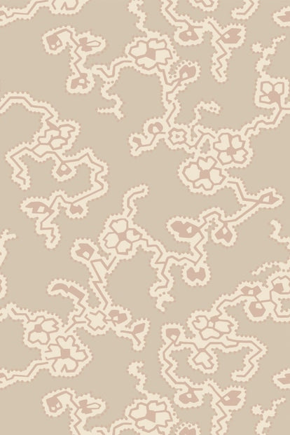Adelaide Wallpaper - Setting Plaster - 6301 - Farrow & Ball