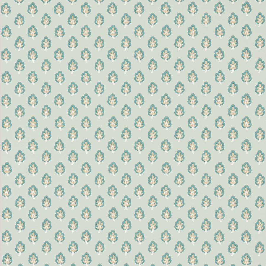 Albie Wallpaper - Blue - J187W-02 - Jane Churchill
