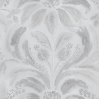 Angelique Damask Wallpaper - Steel - PDG1036/02 - Designers Guild