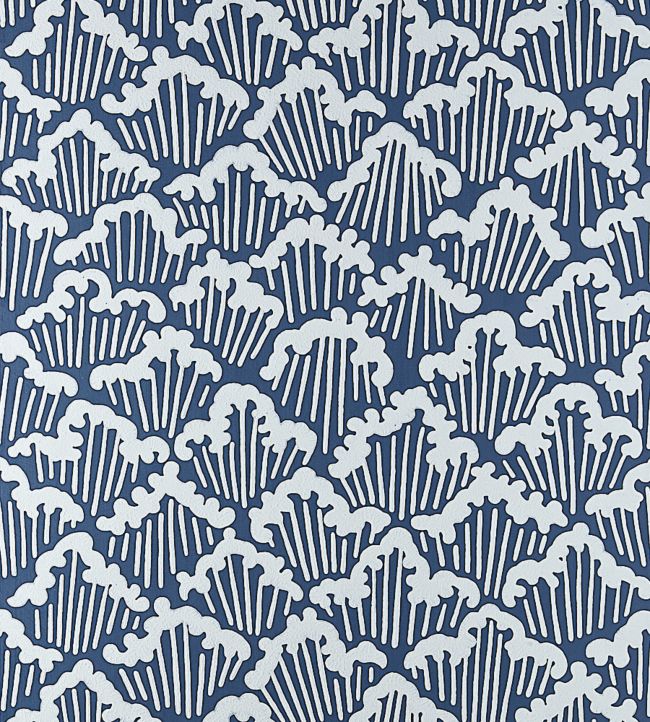 Aranami Wallpaper - Stiffkey Blue - 4605 - Farrow & Ball