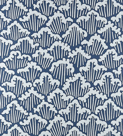 Aranami Wallpaper - Stiffkey Blue - 4605 - Farrow & Ball