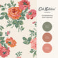 Archive Rose Wallpaper - Pink - 125494 - Cath Kidston