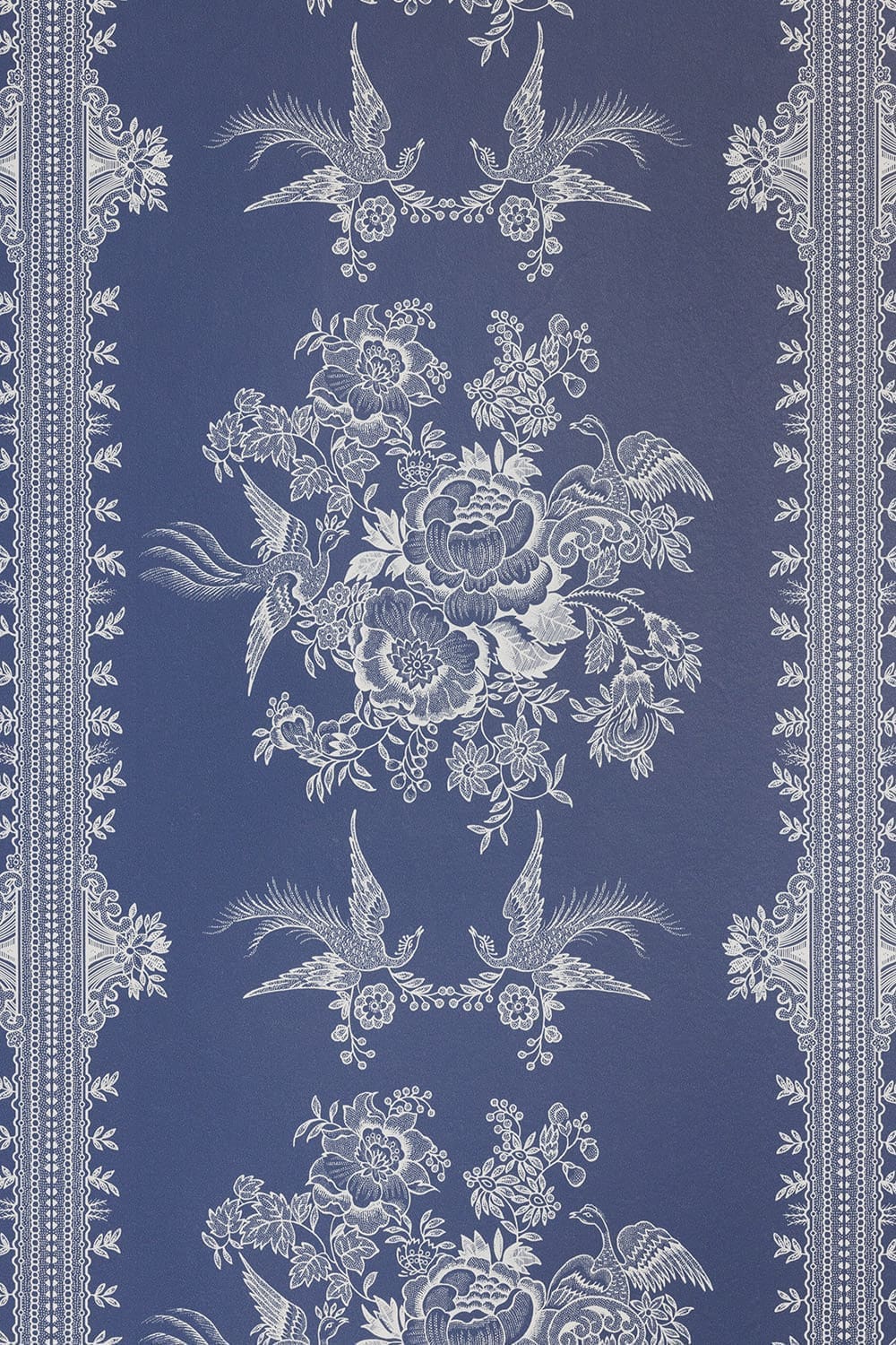 Asiatic Pheasant Wallpaper - Navy - BG2900201 - Barneby Gates