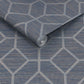 Asscher Geo Wallpaper - Sapphire - Boutique Luxury
