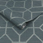 Asscher Geo Wallpaper - Teal - Boutique Luxury