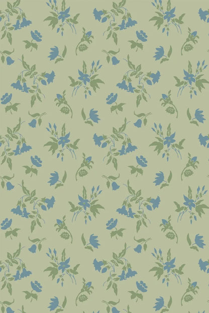 Auguste Wallpaper - Yeabridge Green - 6505