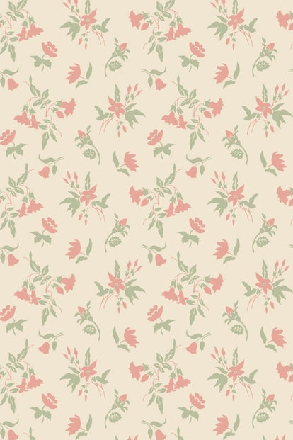 Auguste Wallpaper - Blooth Pink - 6503 - Farrow & Ball