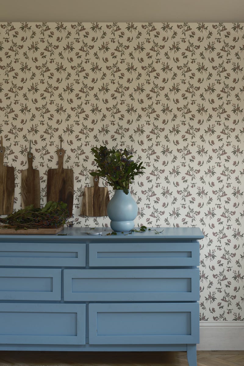 Auguste Wallpaper - Pink - 6502 - Farrow & Ball