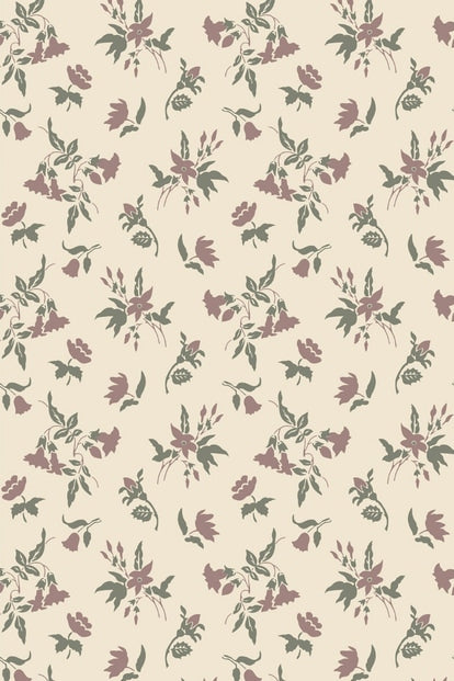 Auguste Wallpaper - Pink - 6502 - Farrow & Ball