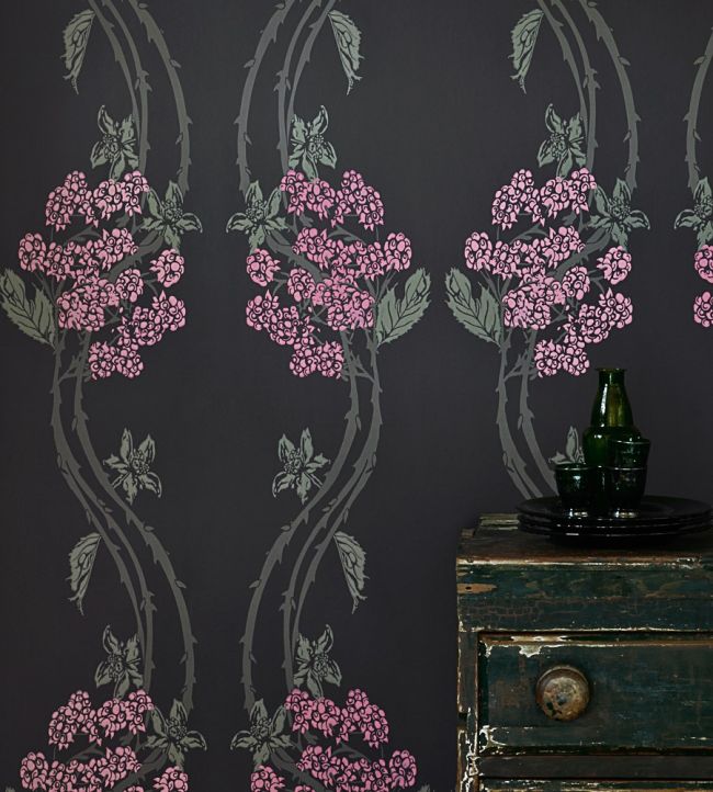 Autumn Berry Wallpaper - Blackberry - BG1100201 - Barneby Gates