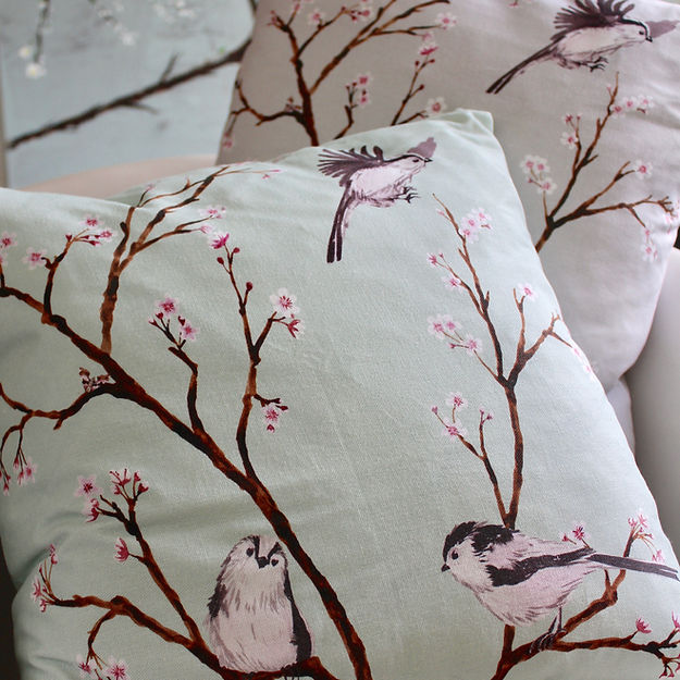 Blossom Fabric - Beige - Petronella Hall