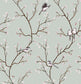 Blossom Fabric - Eau De Nil - Petronella Hall