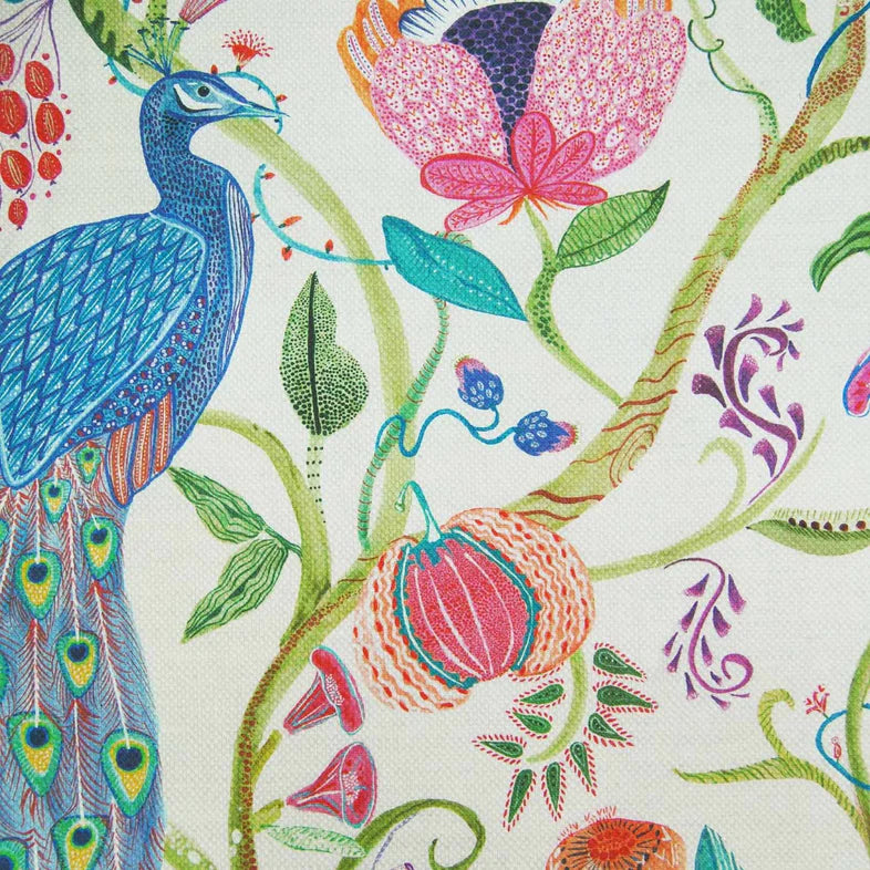 Barabadur Summer Ecru Fabric