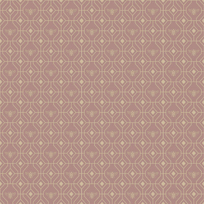 Bee Deco Gold Foil Wallpaper