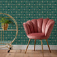 Bee Deco Gold Foil Wallpaper