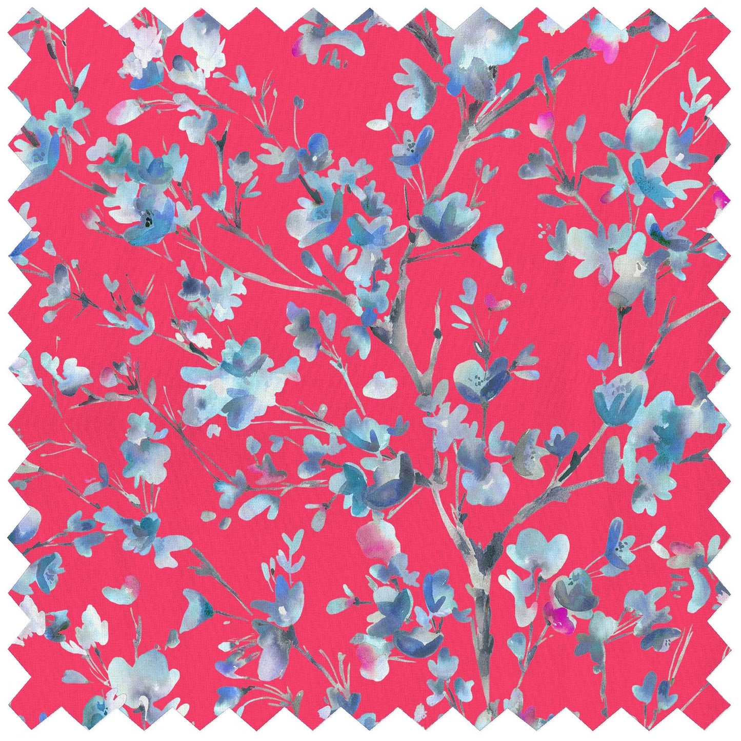 Belsay Heather Cerise Lomond Pima Lawn Cotton - Dress Fabric