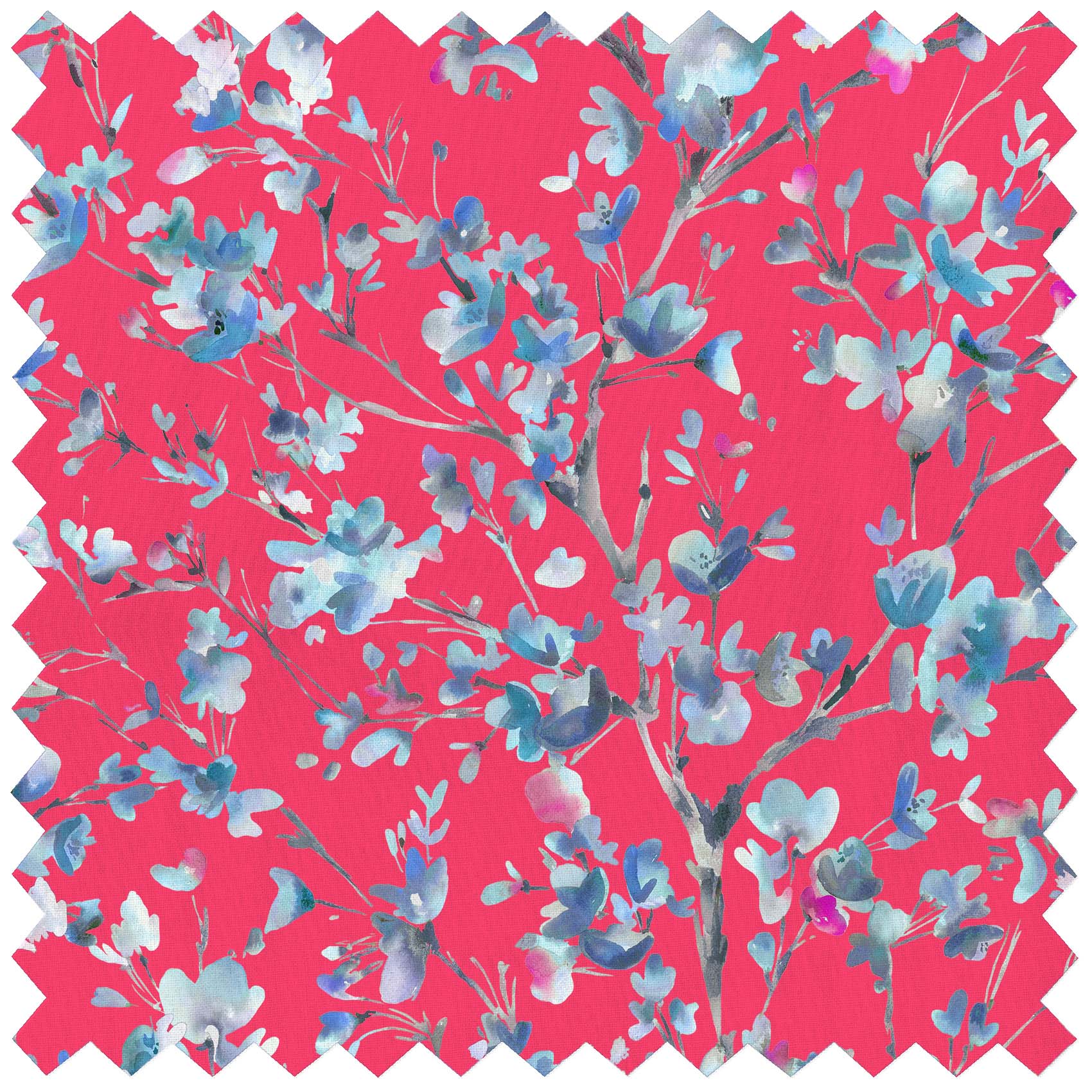 Belsay Heather Cerise Lomond Pima Lawn Cotton - Dress Fabric