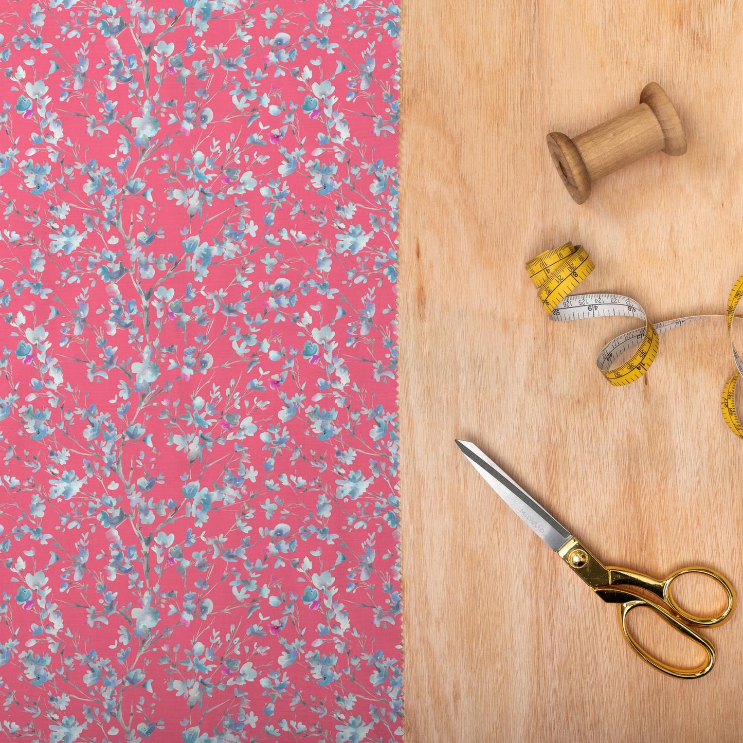 Belsay Heather Cerise Lomond Pima Lawn Cotton - Dress Fabric